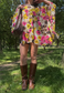 pink & yellow mesh poncho *coming soon*