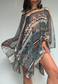blue print mesh poncho *coming soon*