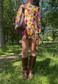 pink & yellow mesh poncho *coming soon*
