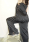 satin & lace straight leg trousers *pre-order*