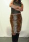 dalmatian/leopard reversible skirt