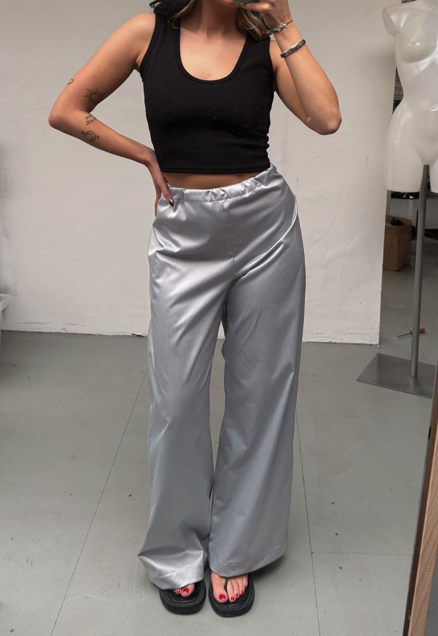 ice blue hissy cinch trousers *pre-order*