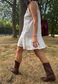 white celestial ruffle dress *launching 06.08.26 18:00BST*