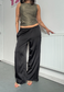 satin & lace straight leg trousers *pre-order*