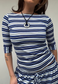 blue stripe soft top
