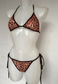 amber leopard lingerie set