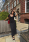 eclipse multiway cap sleeve cinch maxi dress