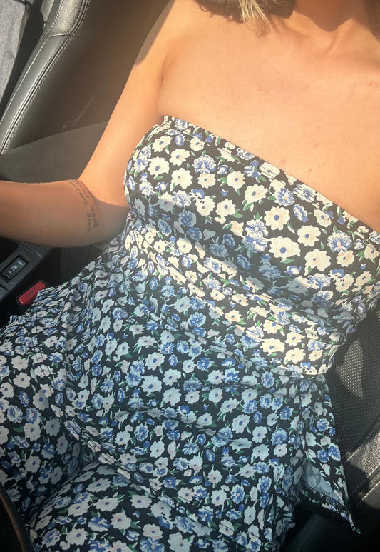 BLOOM BANDEAU SPLIT TOP - XS HISSY FIT LTD