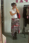 newspaper mesh swish skirt