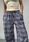 check summer trousers