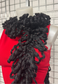 black big loopy scarf