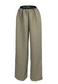 BROWN RULED STAPLE TROUSER