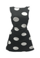 MULTIWAY POLKA DOT CINCH MINI DRESS *FAULTY*