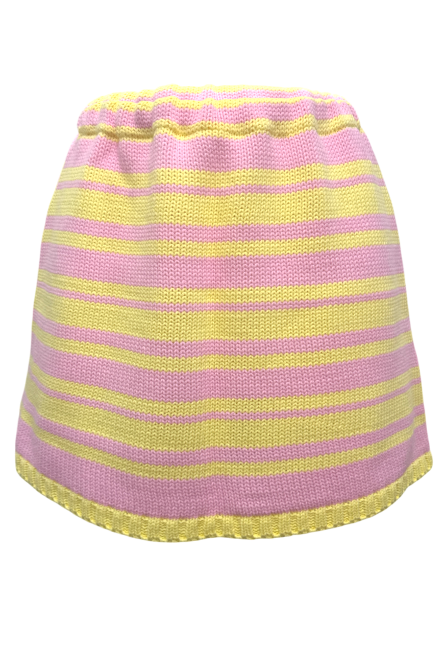 RHUBARB & CUSTARD HISSY KNIT MINI SKIRT *PRE-ORDER*