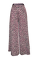 PINK FLOWER PALAZZO TROUSERS