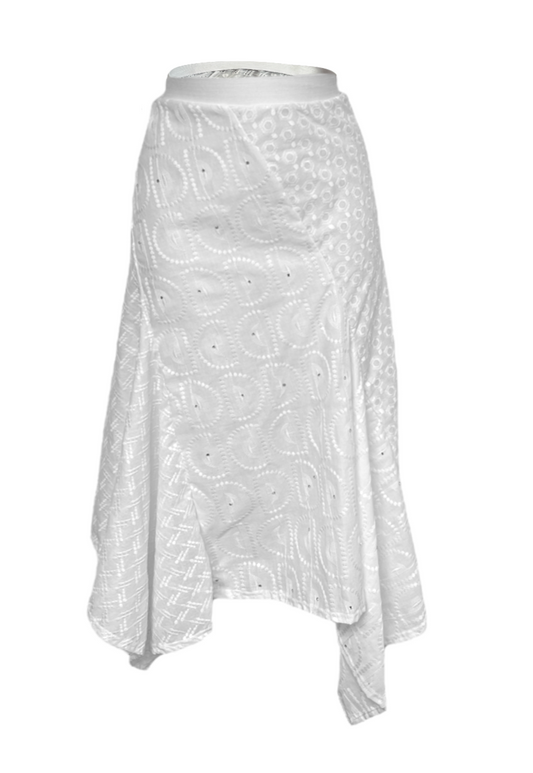 WHITE SWISH SKIRT (09)