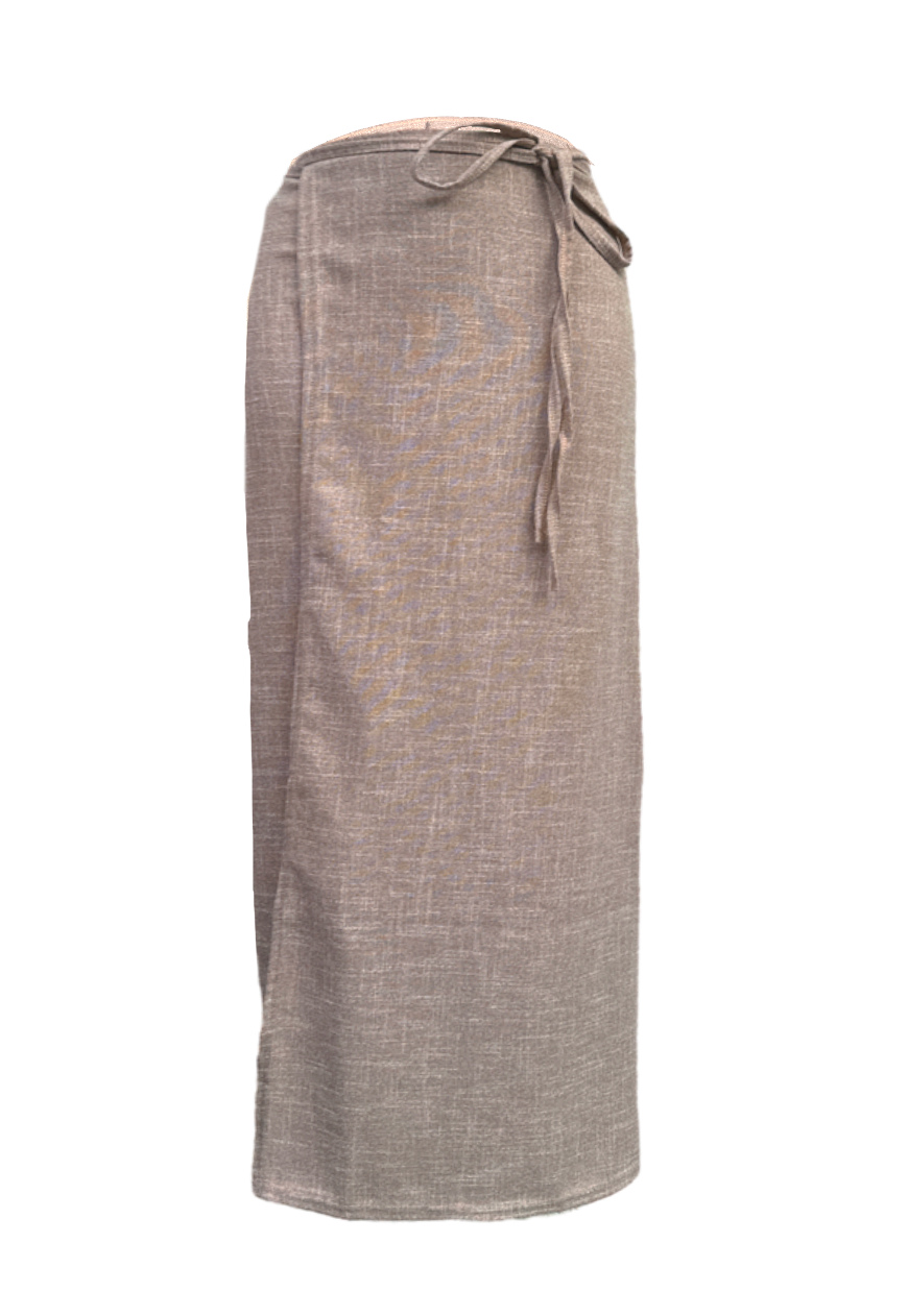 STONE WOVEN MAXI WRAP SKIRT *COMING SOON*