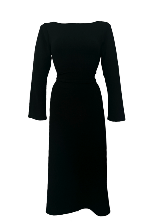 MULTIWAY ECLIPSE SLEEVED CINCH MAXI DRESS *COMING SOON* - 2XS HISSY FIT LTD