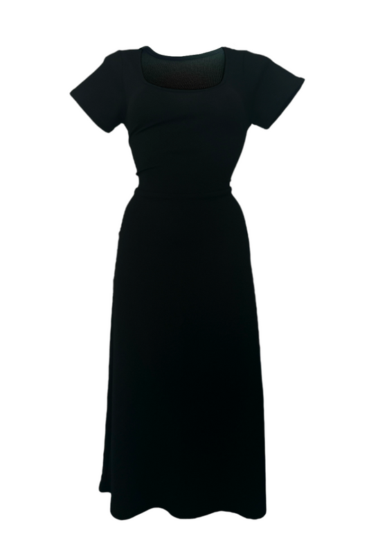 MULTIWAY ECLIPSE CAP SLEEVED CINCH MAXI DRESS *COMING SOON* - 2XS HISSY FIT LTD