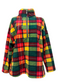 PLAID PRINT FLEECE