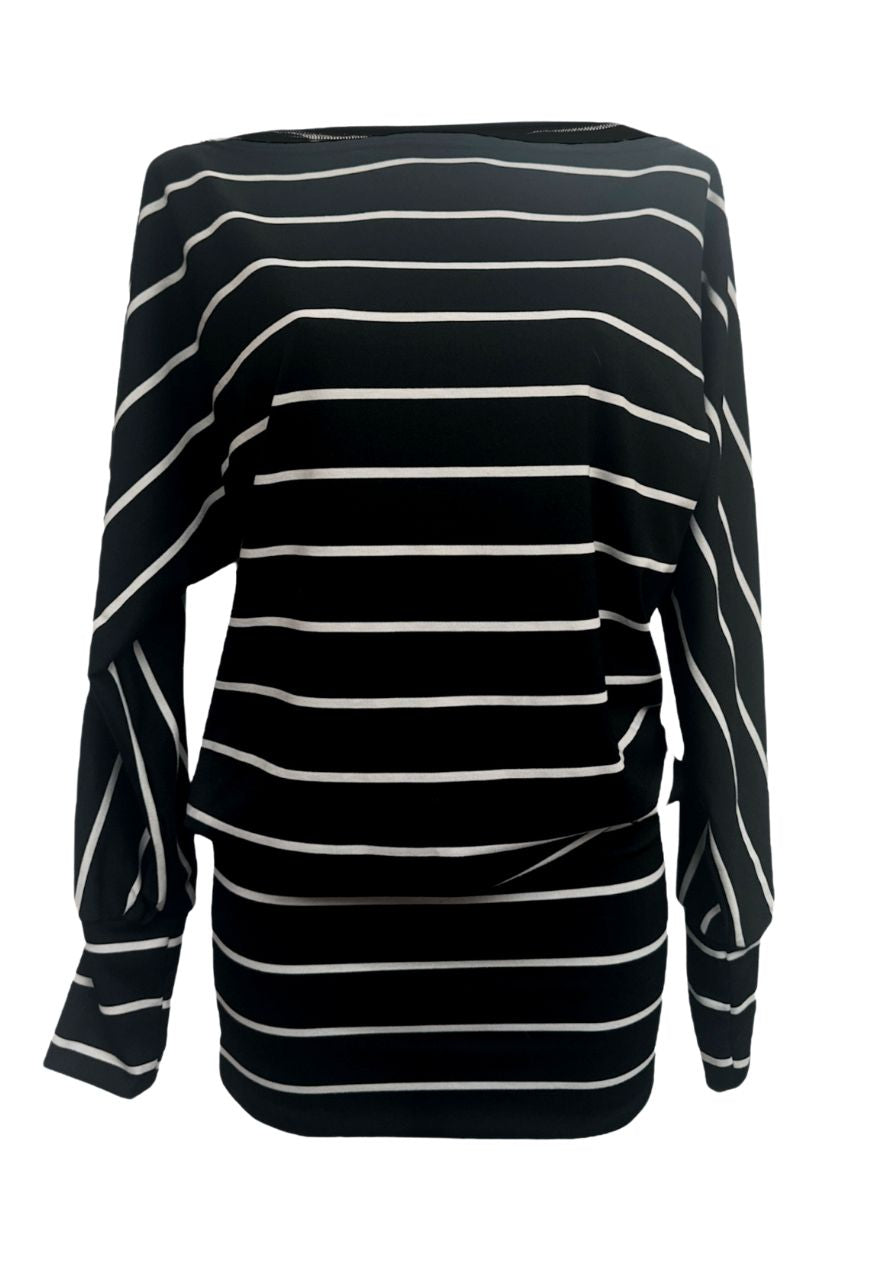 STRIPE SLOUCH DRESS