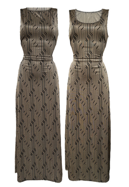 MULTIWAY GOLD TIE BACK MAXI DRESS *COMING SOON*