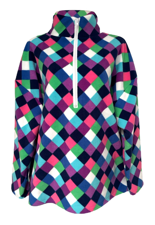 DIAMOND PRINT FLEECE