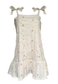 white celestial ruffle dress *launching 06.08.26 18:00BST*