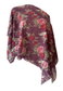 purple rose poncho
