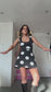 MULTIWAY POLKA DOT CINCH MINI DRESS *FAULTY*