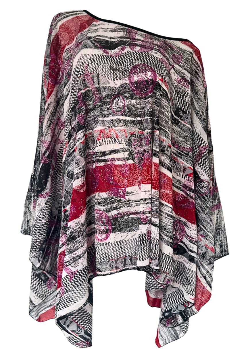 newspaper glitter poncho *launching 16.07.26 18:00BST*