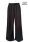 black wide leg trousers