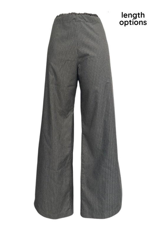 grey hissy cinch trousers *pre-order*