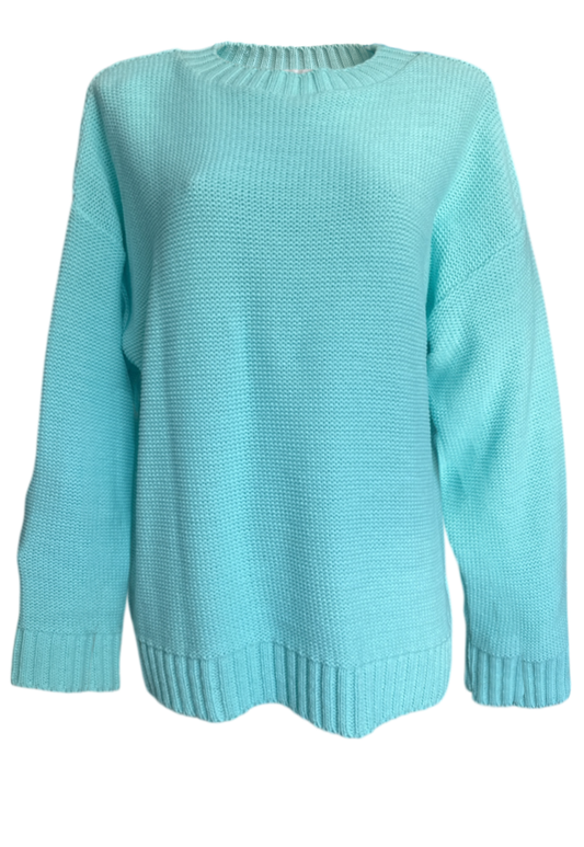 aquamarine hissy knit jumper