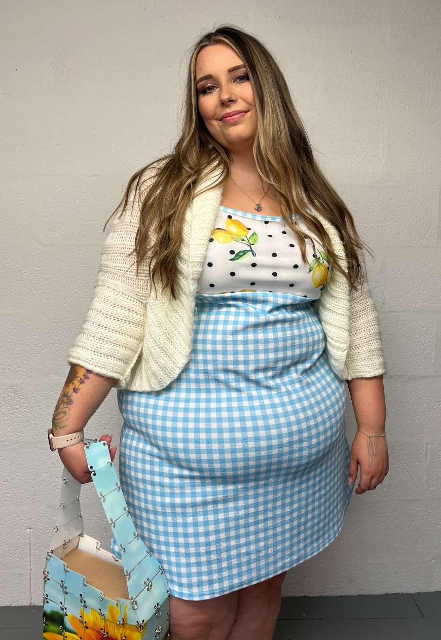 Cream shrug plus size discount