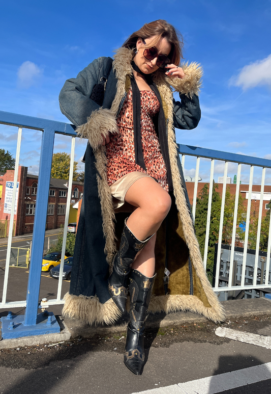 BLACK SLINKY SKINNY SCARF - Default Title HISSY FIT LTD