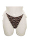 BROWN LACE THONG - HISSY FIT LTD