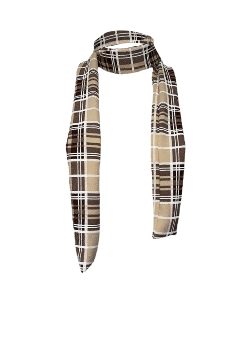 Cream tartan best sale scarf