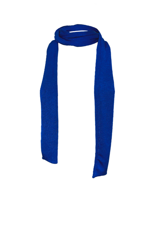 BLUE SLINKY SKINNY SCARF - HISSY FIT LTD