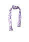 PURPLE OCEANID SKINNY SCARF