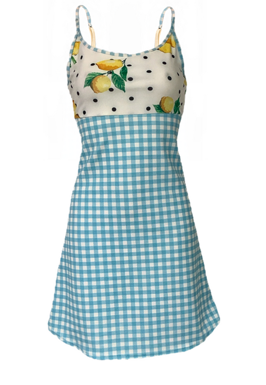 BLUE LEMON PICNIC DRESS - HISSY FIT LTD