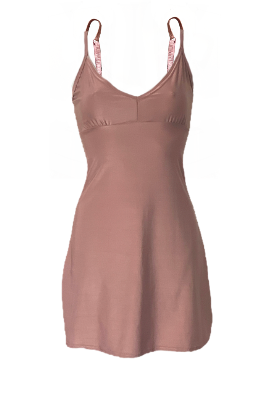 BLUSH GLOW SLIP DRESS - HISSY FIT LTD