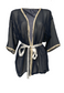 NAVY MESH ROBE - HISSY FIT LTD